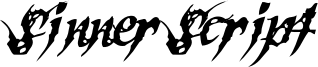 Sinner Script Font