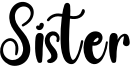 Sister Font