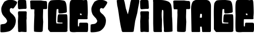 Sitges Vintage Font