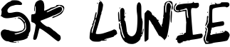 SK Lunie Font