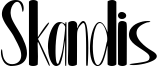 Skandis Font