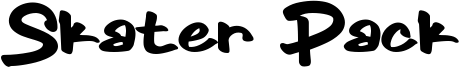 Skater Pack Font