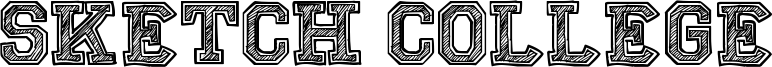 Sketch College Font