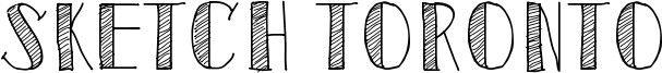 Sketch Toronto Font