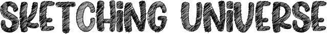 Sketching Universe Font