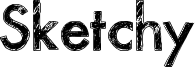 Sketchy Font
