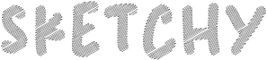Sketchy Font