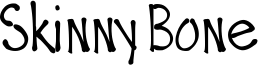 Skinny Bone Font