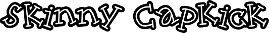 Skinny CapKick Font