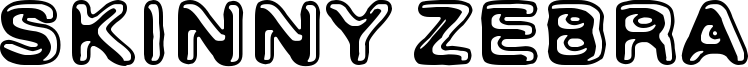 Skinny Zebra Font