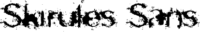 Skirules Sans Font