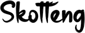 Skotteng Font