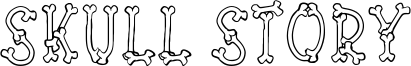 Skull Story Font