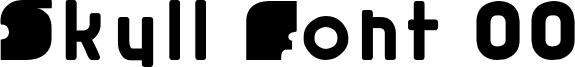 Skull Font 00 Font