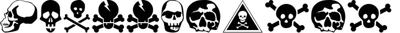 SkullBearer AOE Font