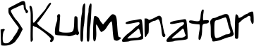 Skullmanator Font