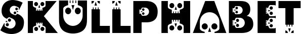 Skullphabet Font