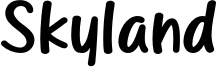 Skyland.otf