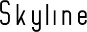 Skyline Font