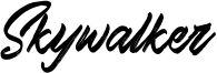 Skywalker free demo.otf
