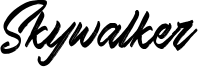 Skywalker Font