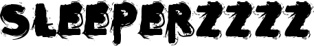 Sleeperzzzz Font