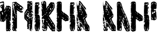 Sleipnir Runic Font