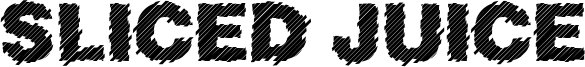 Sliced Juice Font