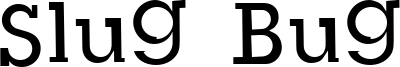 Slug Bug Open Regular.ttf