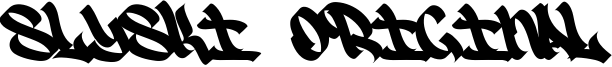 SlySki Original Font