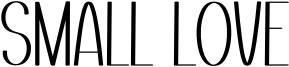 Small Love Font