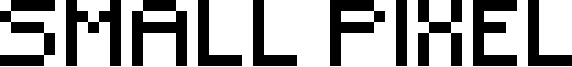 Small Pixel Font