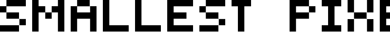 Smallest Pixel-7 Font