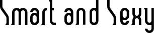 Smart and Sexy Font