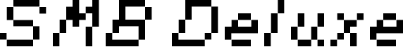 SMB Deluxe Font