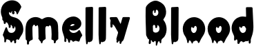 Smelly Blood Font