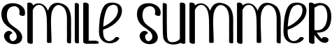 Smile Summer Font