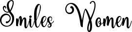 Smiles Women Font