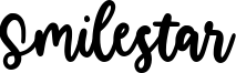 Smilestar Font