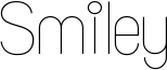 Smiley Font