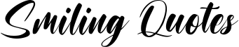 Smiling Quotes Font