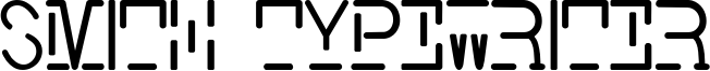 Smith Typewriter Font