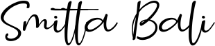 Smitta Bali Font