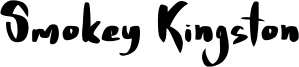 Smokey Kingston Font