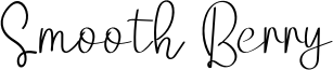 Smooth Berry Font
