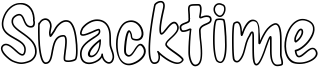 Snacktime Font