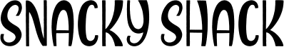 Snacky Shack Font