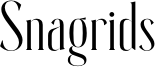 Snagrids Font