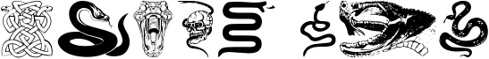 Snake Mix Font