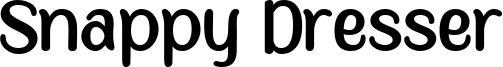 Snappy Dresser Font